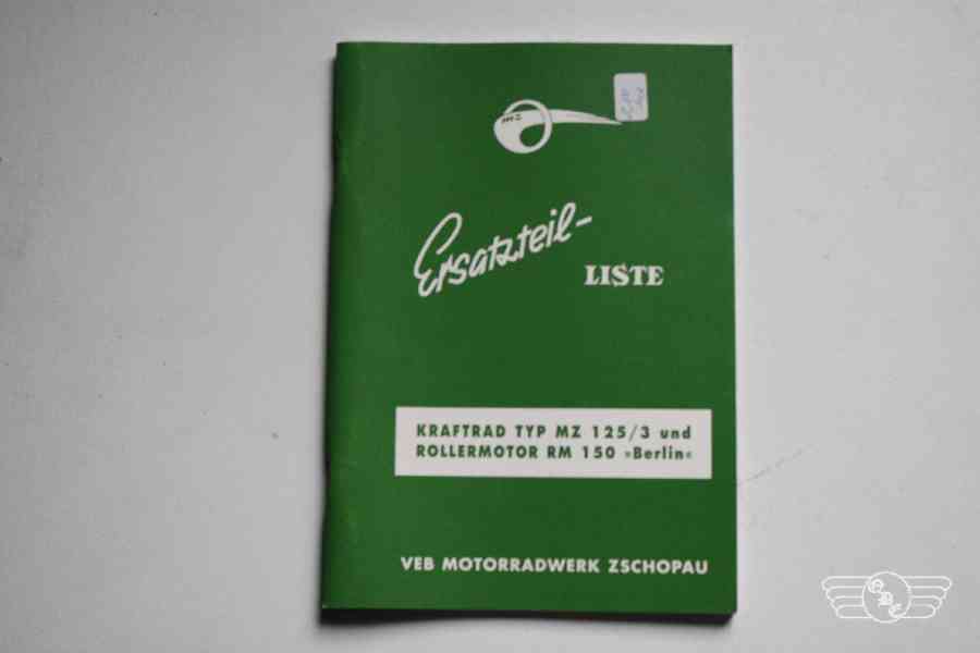 Ersatzteilliste RT 125/3